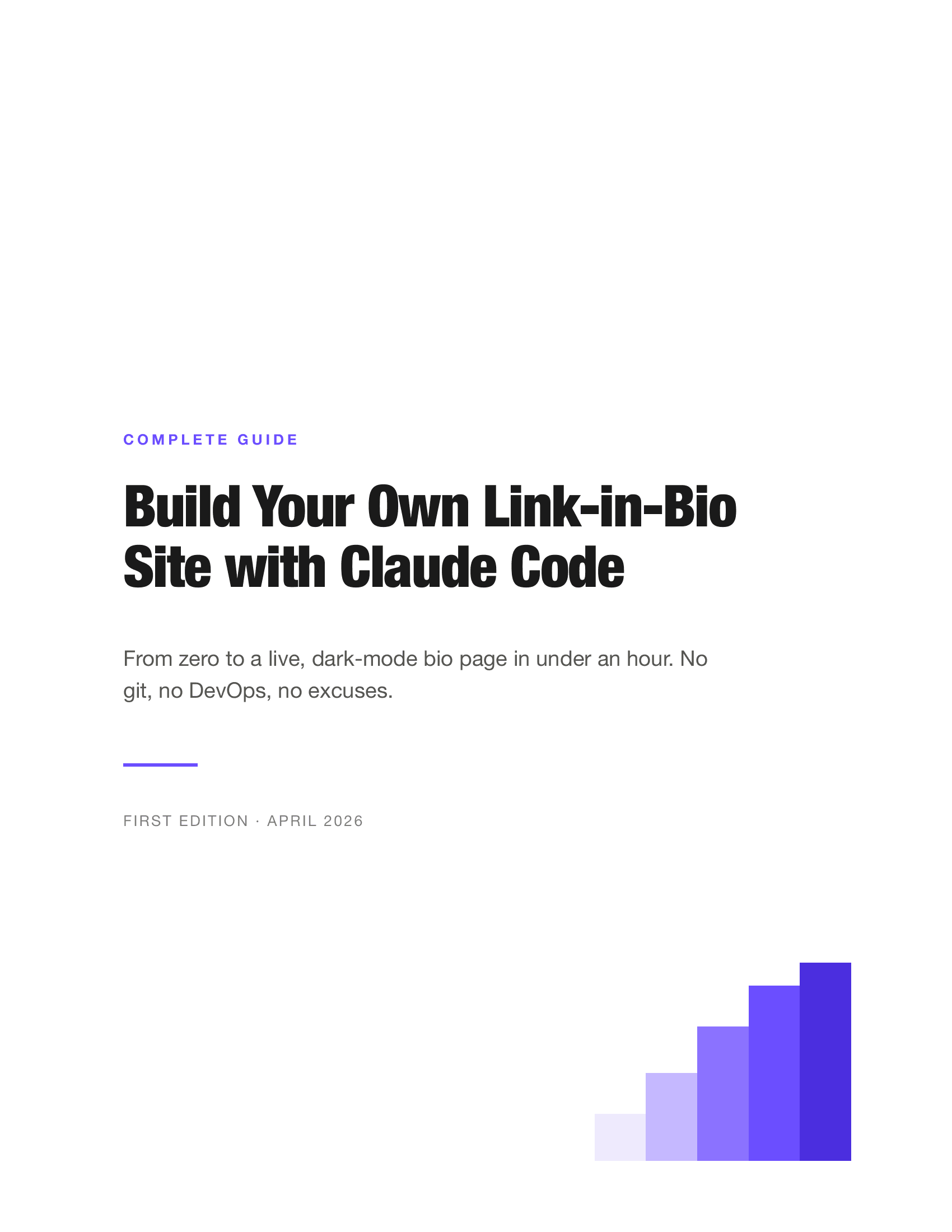 Build Your Own Link-in-Bio Site with Claude Code preview